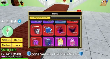venda de conta blox fruit(level max com varios itens)