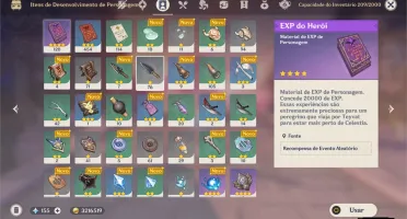 CONTA AR34 (XIAO+CHILDE+HARP CELESTIAL