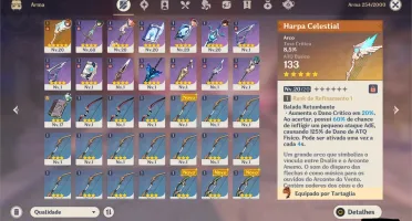 CONTA AR34 (XIAO+CHILDE+HARP CELESTIAL