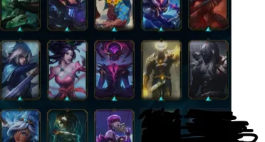 Conta lol Platina 4 todos os campõe + 175 skins.