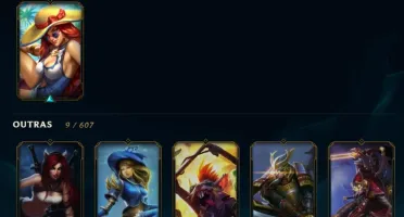 conta level 61 lol