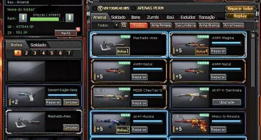 Conta Crossfire com personagem VIP + armas permanentes