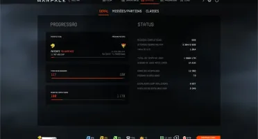 Conta Warface Lv 70