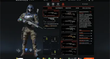 Conta Warface Lv 70
