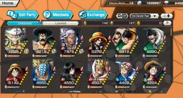 Conta Opbr Barba Branca Ex E Oden - One Piece Bounty Rush