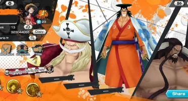 Conta Opbr Barba Branca Ex E Oden - One Piece Bounty Rush