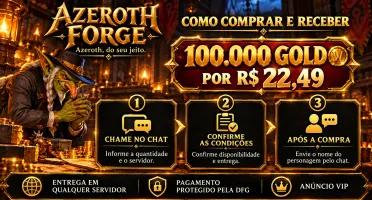 💰 100K Gold Wow | Qualquer Servidor | R$ 22,49 | 💰