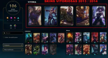 💎CONTA LOL 135 CAMPEÕES | 106 SKINS | KAYLE JUÍZA 💎