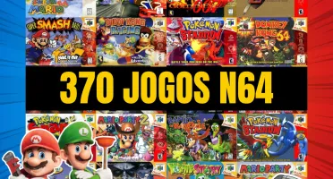 Pack Emulador Nintendo64 para PC + Coleção Completa de Jogos