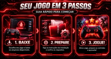 Pack 10 Jogos Completo + Site Organizado | Entrega Automátic