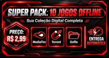 Pack 10 Jogos Completo + Site Organizado | Entrega Automátic