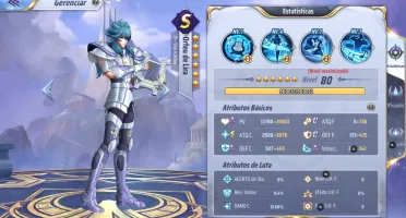 Conta Saint Seiya Awakening lvl 51 A131 MUITOS SS/EX