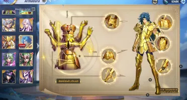 Conta Saint Seiya Awakening lvl 51 A131 MUITOS SS/EX