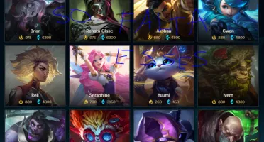 conta lol 217 skins lvl 557