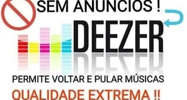 Deezer Premium FAMÍLIA por 03 Meses. 06 PESSOAS