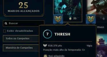 Conta League Of Legends 2014 138 Skins+