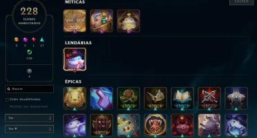 Conta League Of Legends 2014 138 Skins+