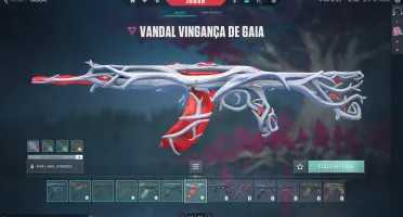 Conta valorant ascendente com muitas skins