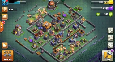 Clash of Clans cv 12 quase full
