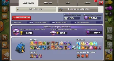 Clash of Clans cv 12 quase full