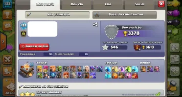 CLASH OF CLANS CV 11 LVL 133
