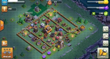 CLASH OF CLANS CV 11 LVL 133