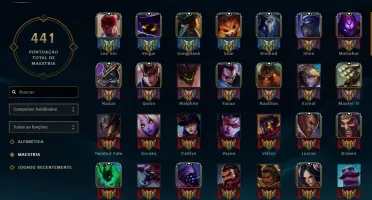 lol Platina5> ,tds champs,62 skin+ annie hextec+20pag runas!