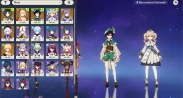 🔥Xiao-Yoimiya-Venti-Keqing-Qiqi+ 2 T5🔥América🔥 AR46