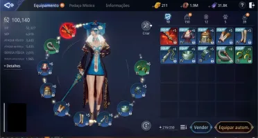 Vendo conta mir4 Taoista lvl 77