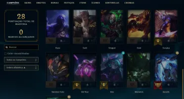 Smurf - League Of Legends - Platina 1 + 350 Rp + 20 Skins
