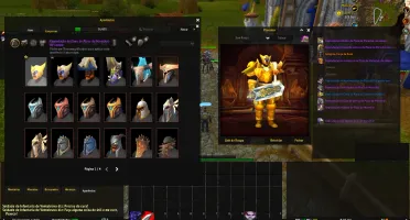 Conta WoW Warrior CM MoP, Set elite legion, Mage Tower