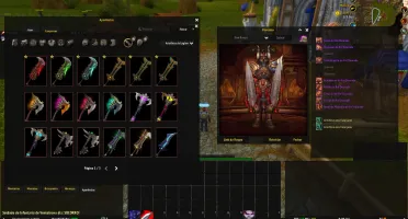Conta WoW Warrior CM MoP, Set elite legion, Mage Tower