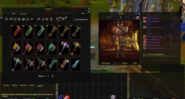Conta WoW Warrior CM MoP, Set elite legion, Mage Tower