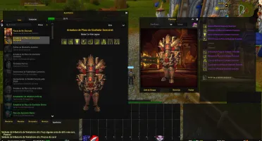 Conta WoW Warrior CM MoP, Set elite legion, Mage Tower