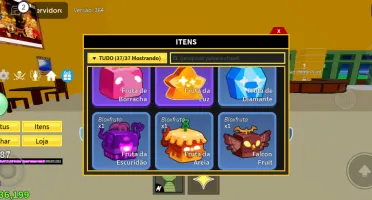 Vendo essa conta de blox frut com level acima de 900