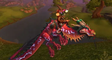 Montaria Serpente Das Nuvens Rubi Trovejante Wow