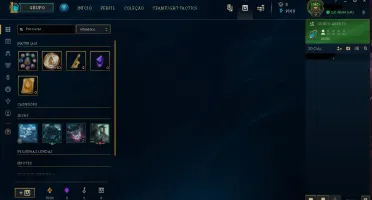 Vendo conta League of Legends