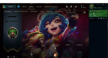 Vendo conta League of Legends
