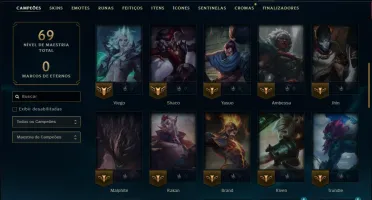 Esmeralda 2 com 50 Champs e 46 Skins