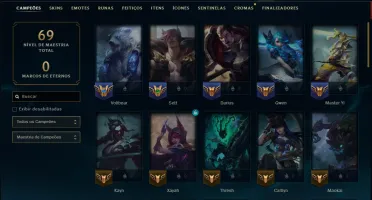 Esmeralda 2 com 50 Champs e 46 Skins