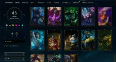 Esmeralda 2 com 50 Champs e 46 Skins