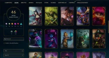 Esmeralda 2 com 50 Champs e 46 Skins