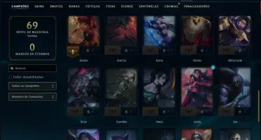 Esmeralda 2 com 50 Champs e 46 Skins