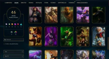 Esmeralda 2 com 50 Champs e 46 Skins