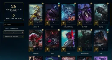 Conta League of Legends Platina 4