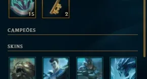 Conta League of Legends Platina 4