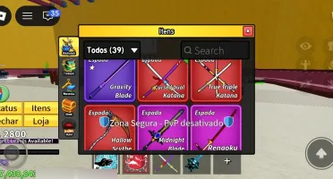 Conta cara upada no blox fruits