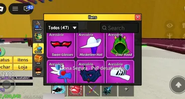 Conta cara upada no blox fruits