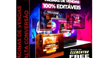 Super Pack +2500 Páginas De Vendas Elementor Free Editáveis