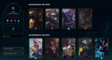 Conta smurf platina 2